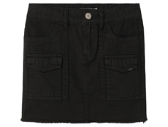 Name It black cargo twill skirt